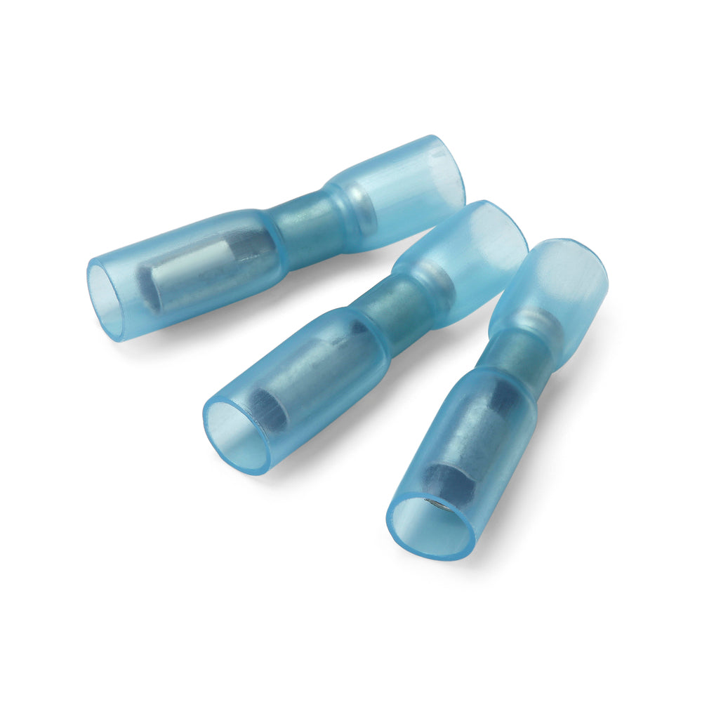 Terminal Termorretráctil Hembra 5mm Azul - Paquete de 100