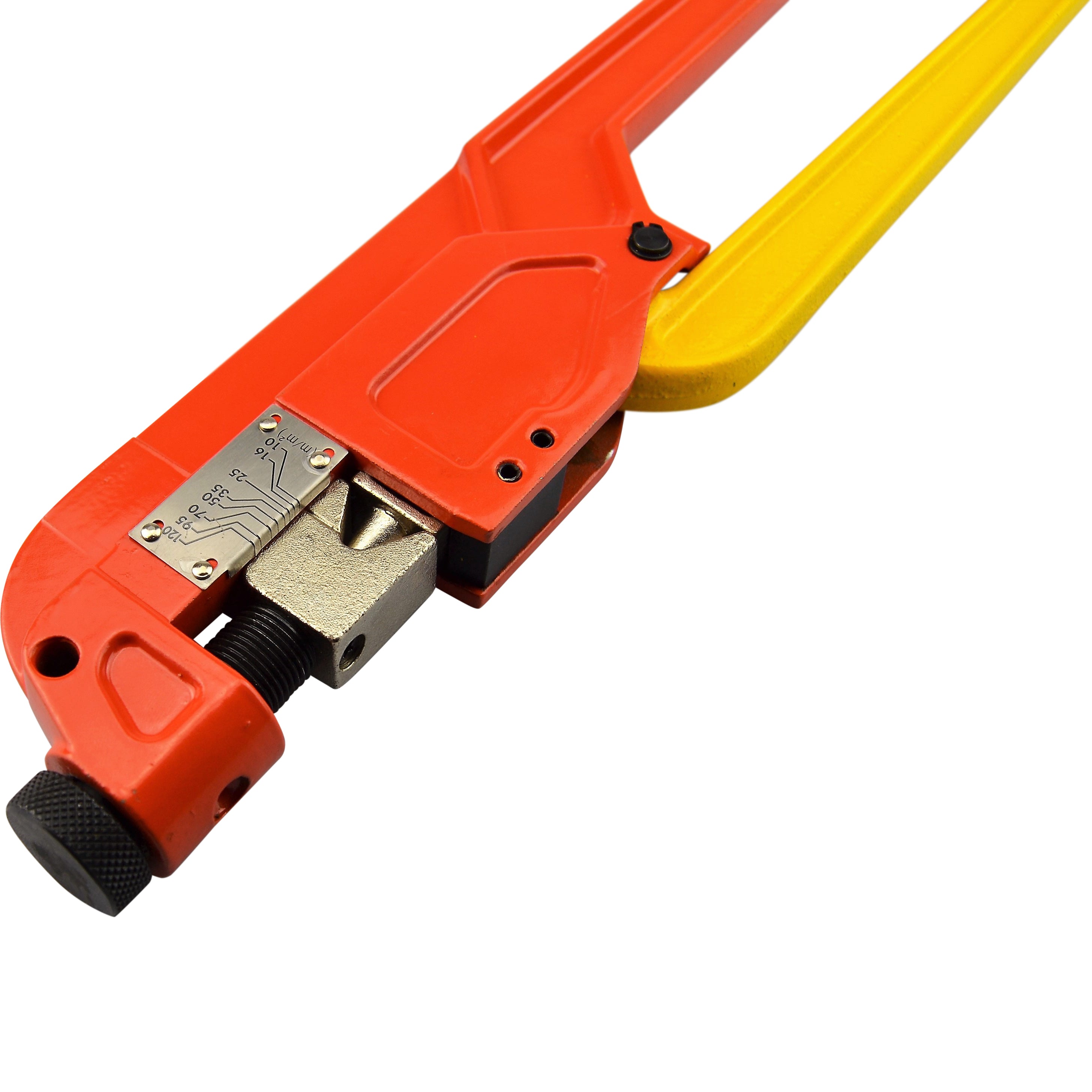 Herramienta de crimpado para terminales de tubo de cobre de 10-120 mm².