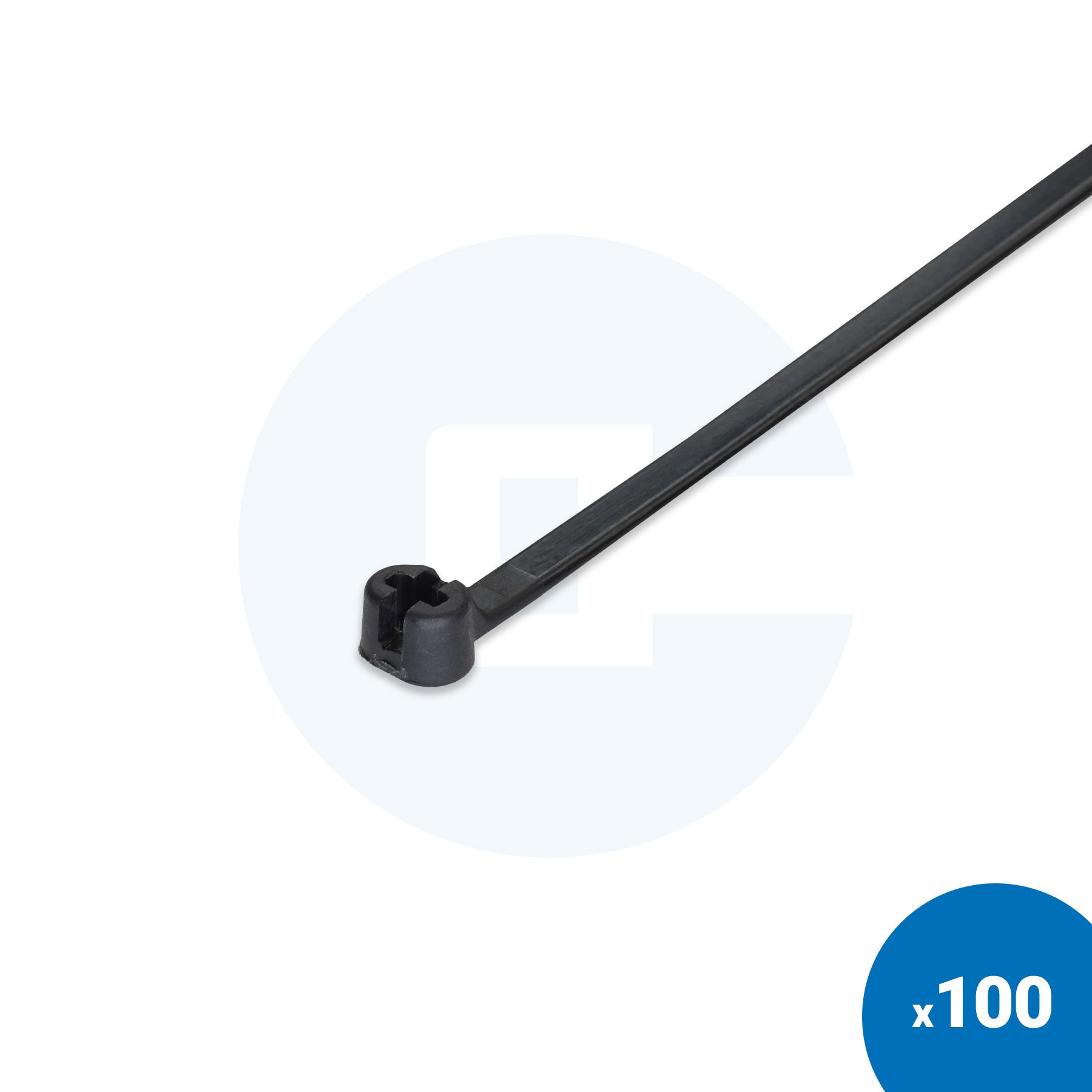 Fascette con denti in metallo - Confezione da 100/50