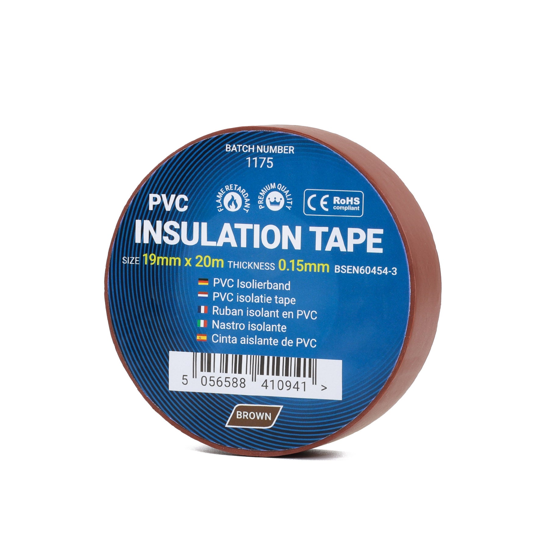 PVC isolatietape - Bruin