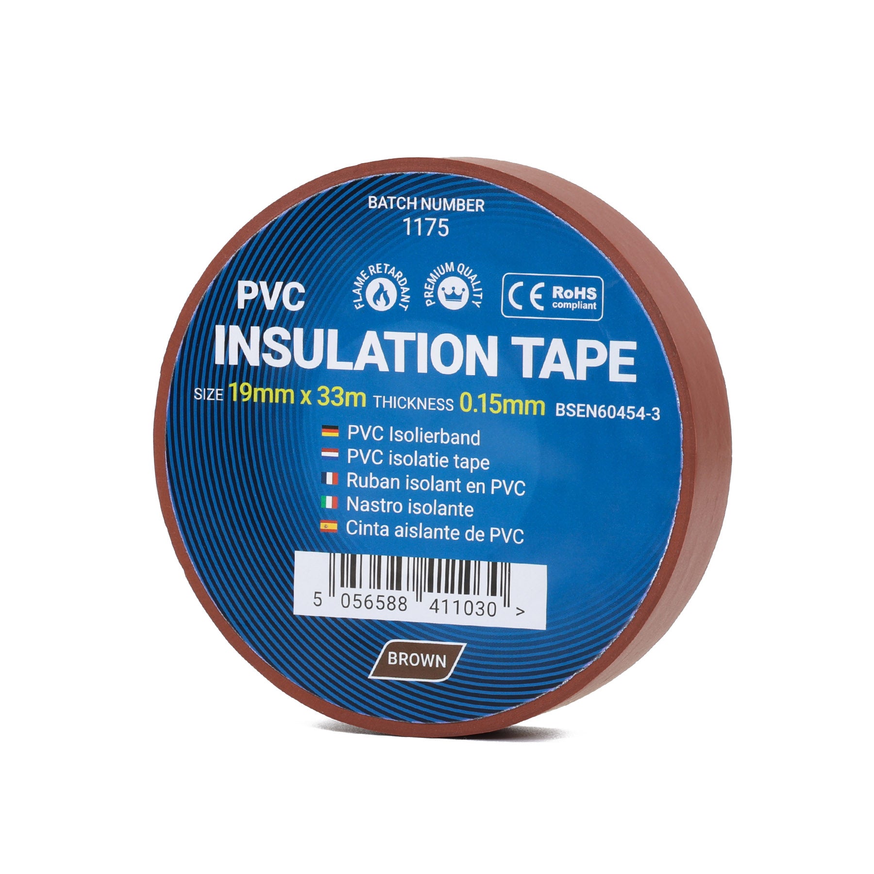 PVC isolatietape - Bruin