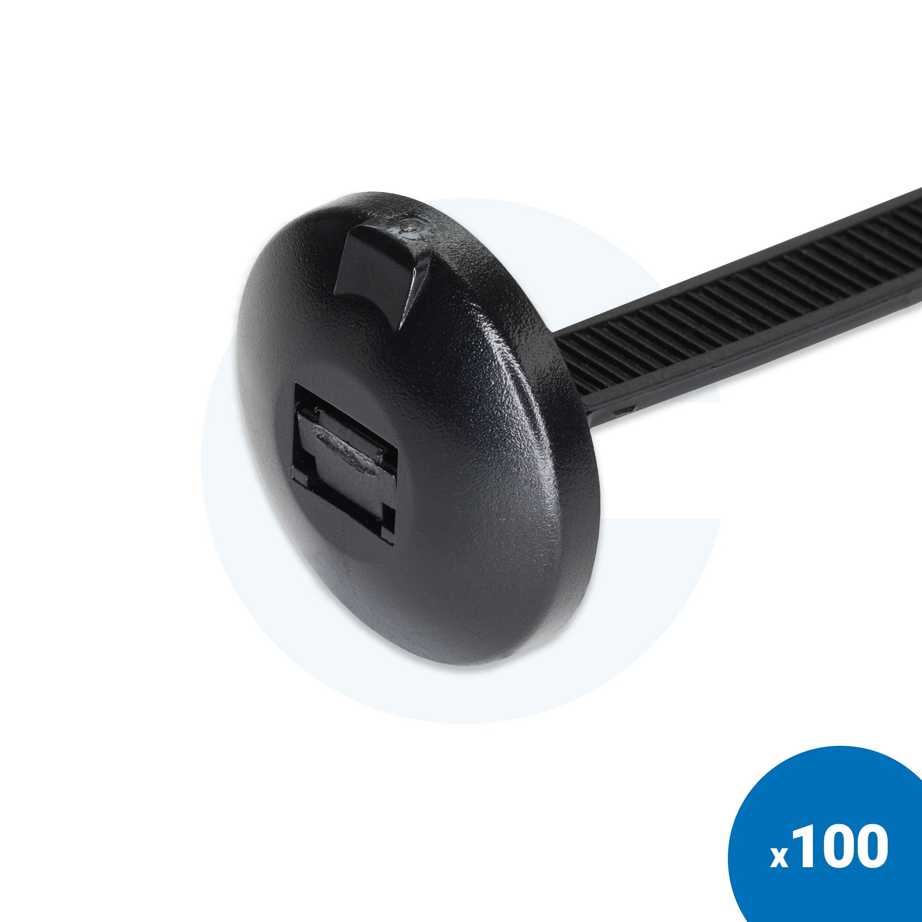 Fascette per applicazioni attraverso un singolo foro - Confezione da 100