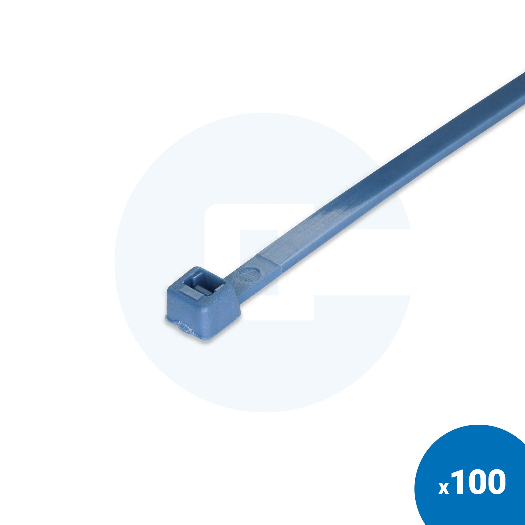 Fascette per cavi rilevabili al metallo - Confezione da 100