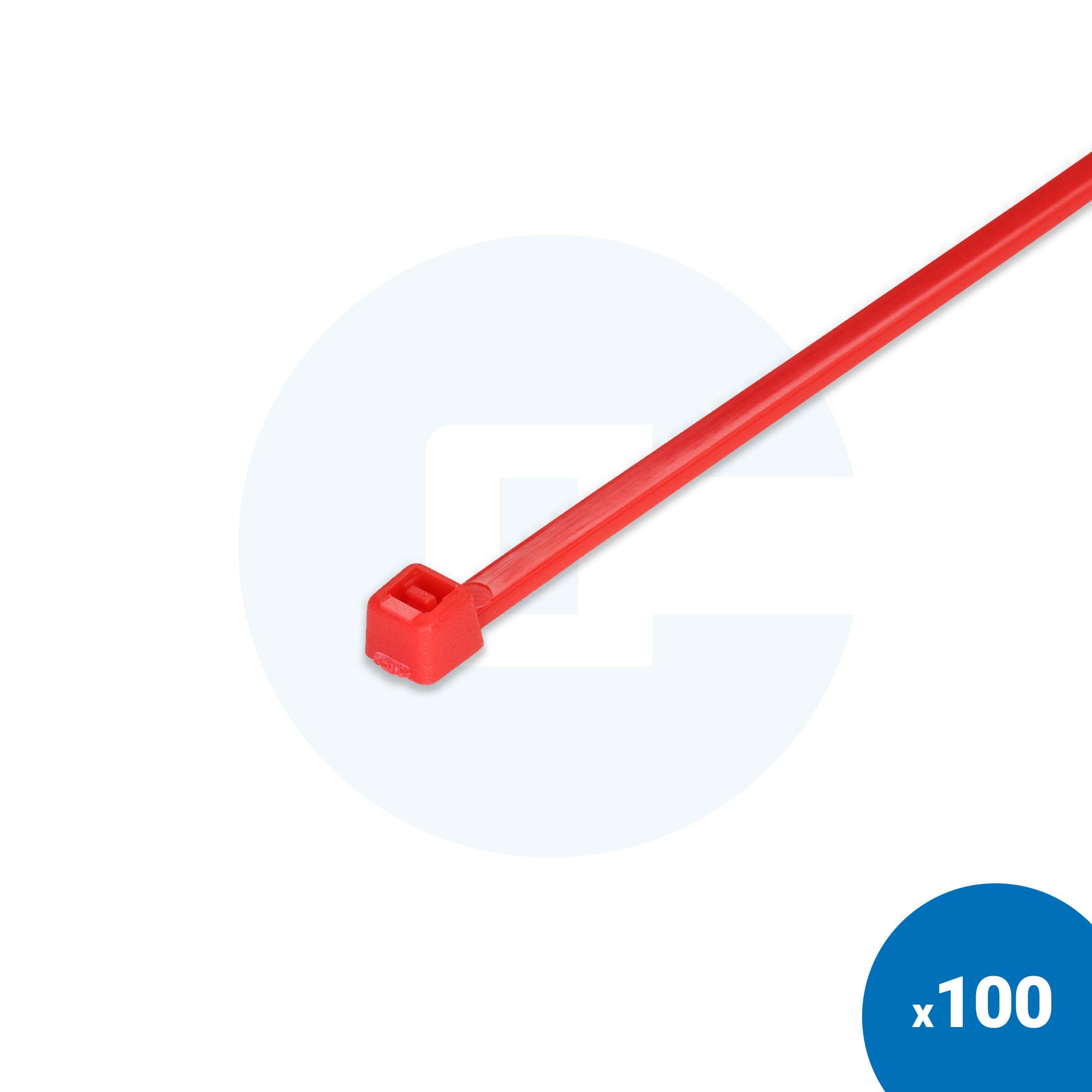 Fascette rosse - Confezione da 100