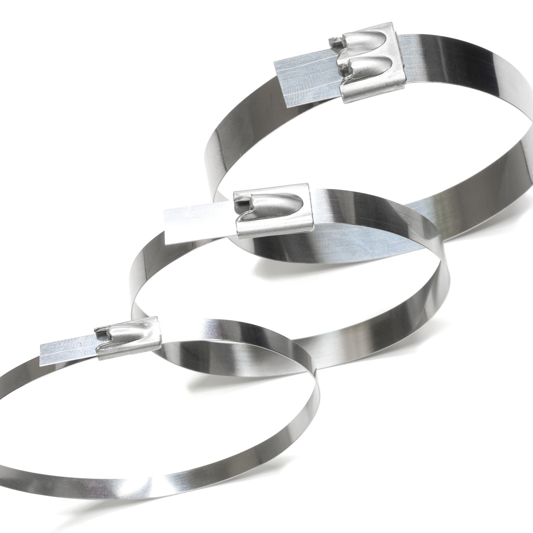 Fascette in acciaio inox - Confezione da 100