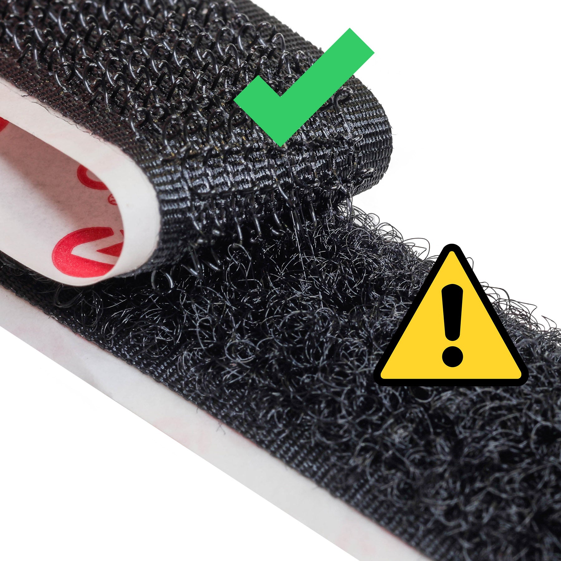 Cinta autoadhesiva con gancho VELCRO® - Rollo de 25 m