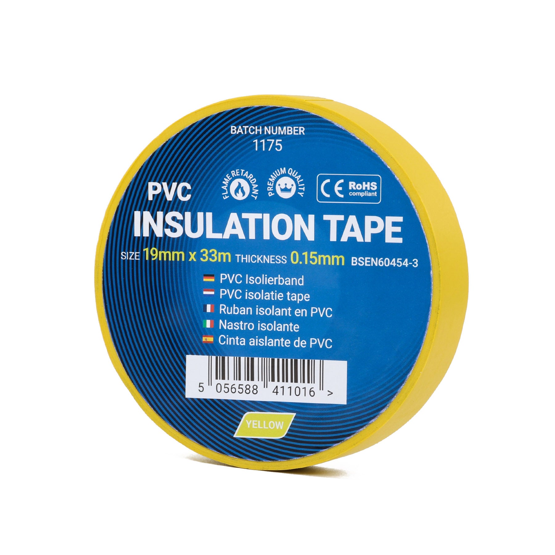 PVC-sähköteippi - keltainen