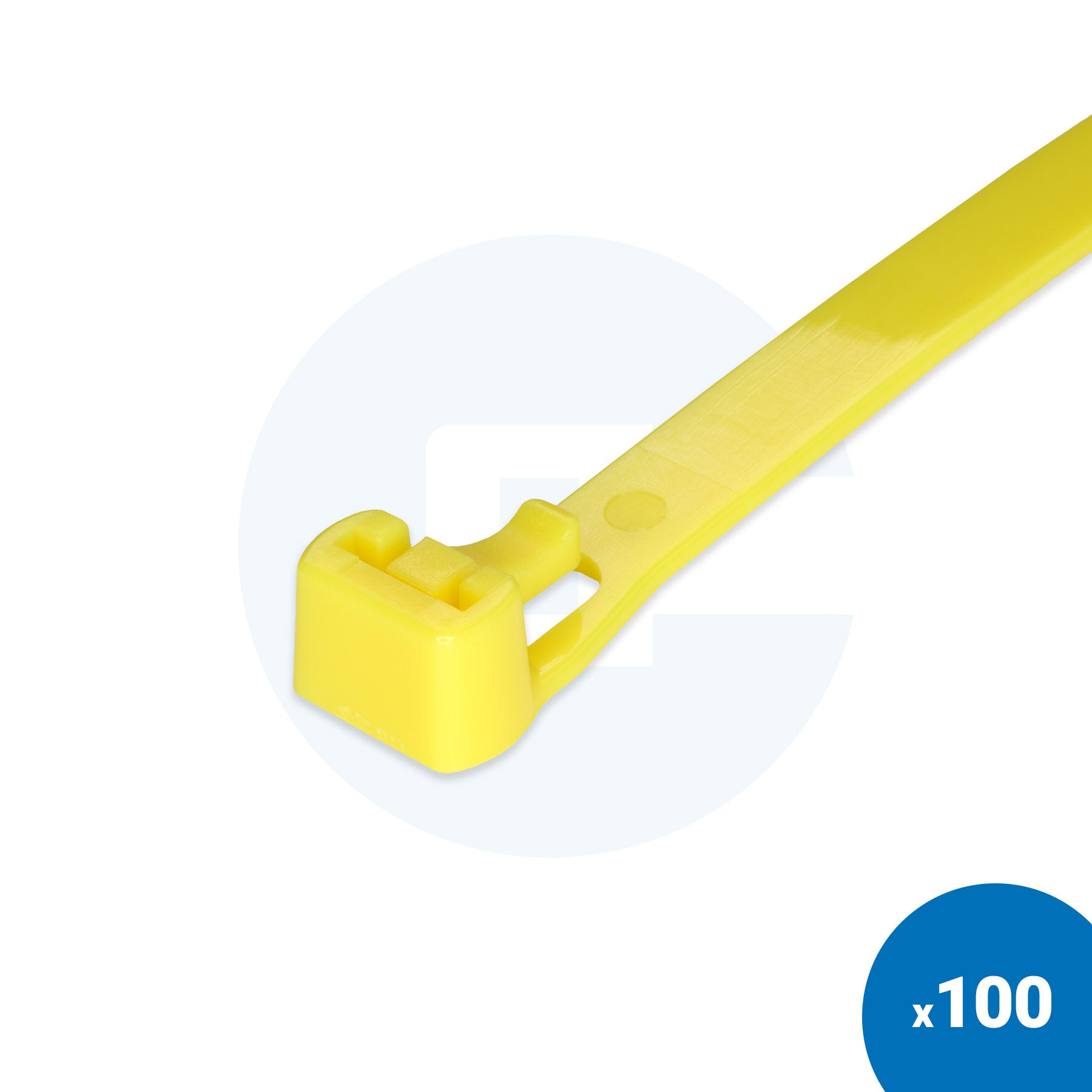 Fascette colorate riutilizzabili - Confezione da 100