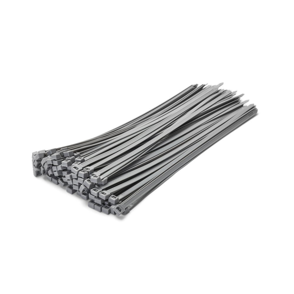 Grey Cable Ties - Pack of 100