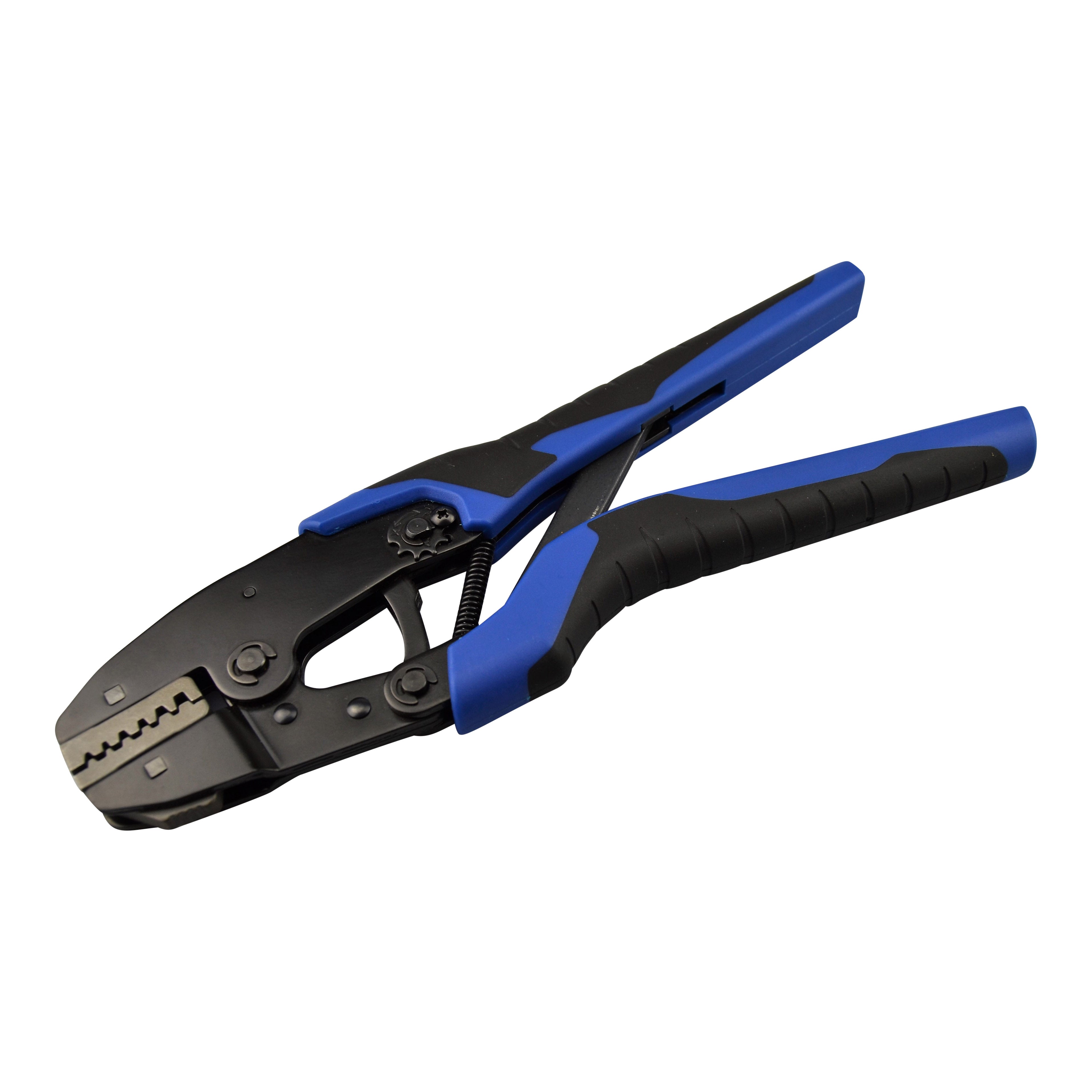 Ratchet Crimping Tool Yksittäisille, kaksoissyöttöisille ja eristämättömille johdinliittimille 0.5-4mm²