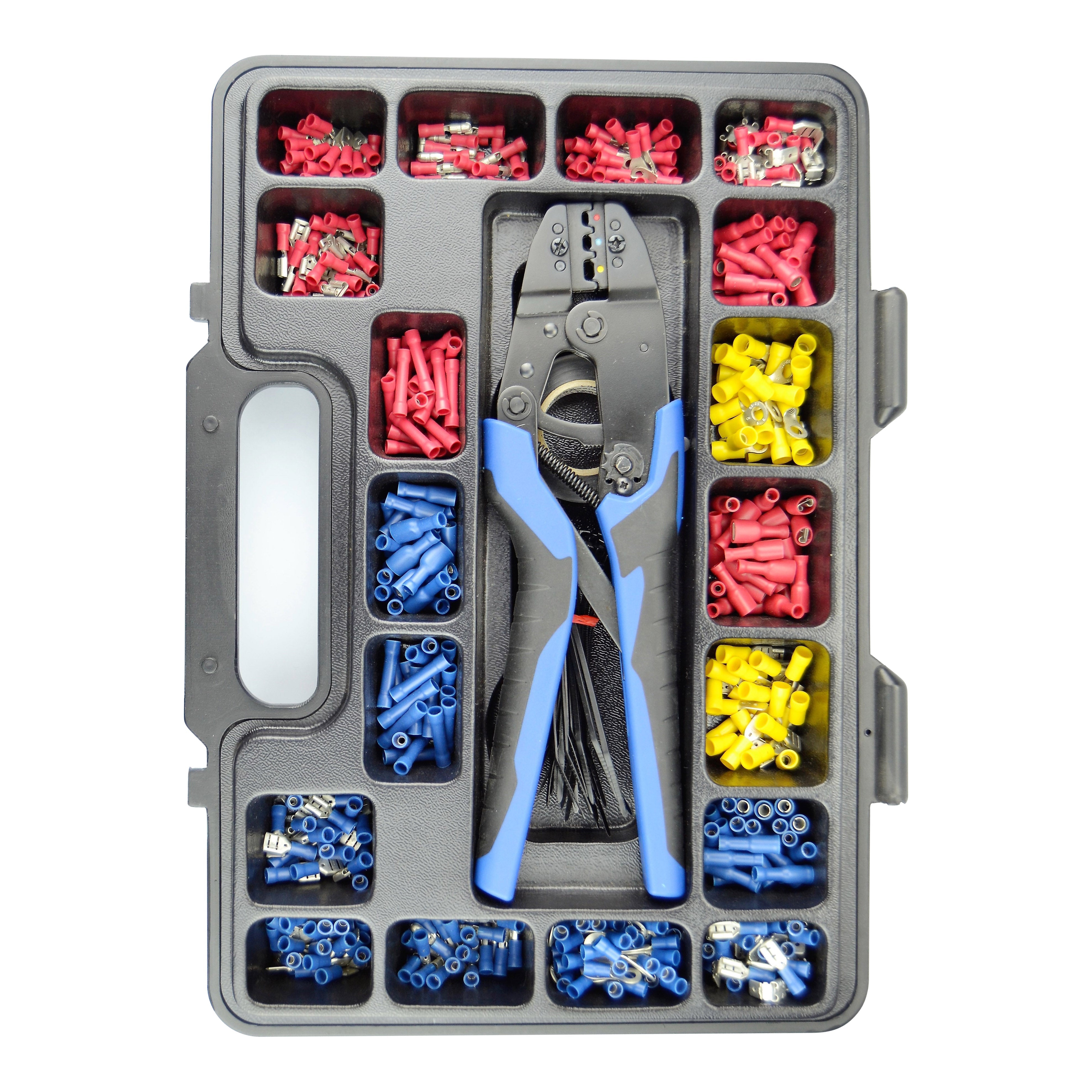 CMX Professional Series Crimp Terminal Assortment Kit Inklusive CMX Series spärrhandverktyg