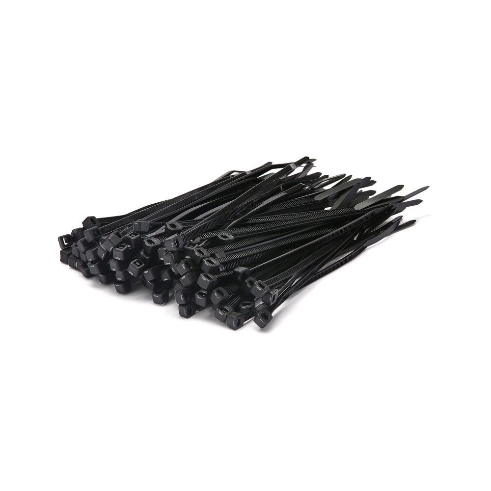 Black Cable Ties - Pack of 100