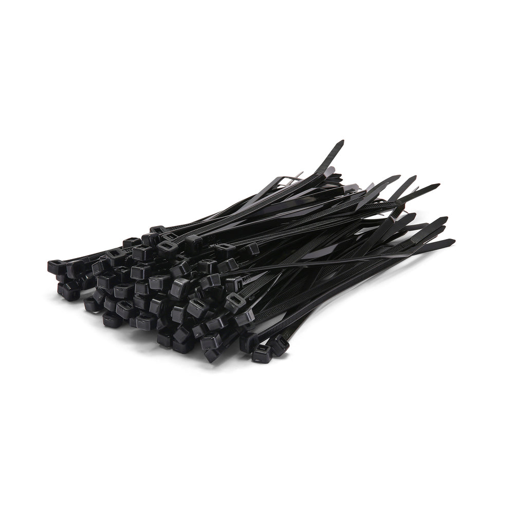 Black Cable Ties - Pack of 100