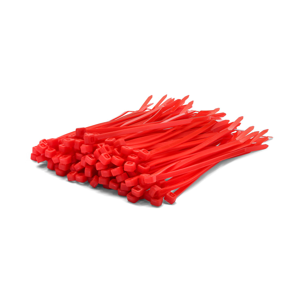 Red Cable Ties - Pack of 100