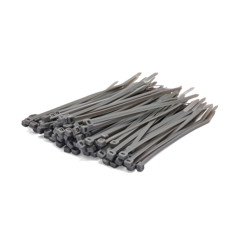 Grey Cable Ties - Pack of 100