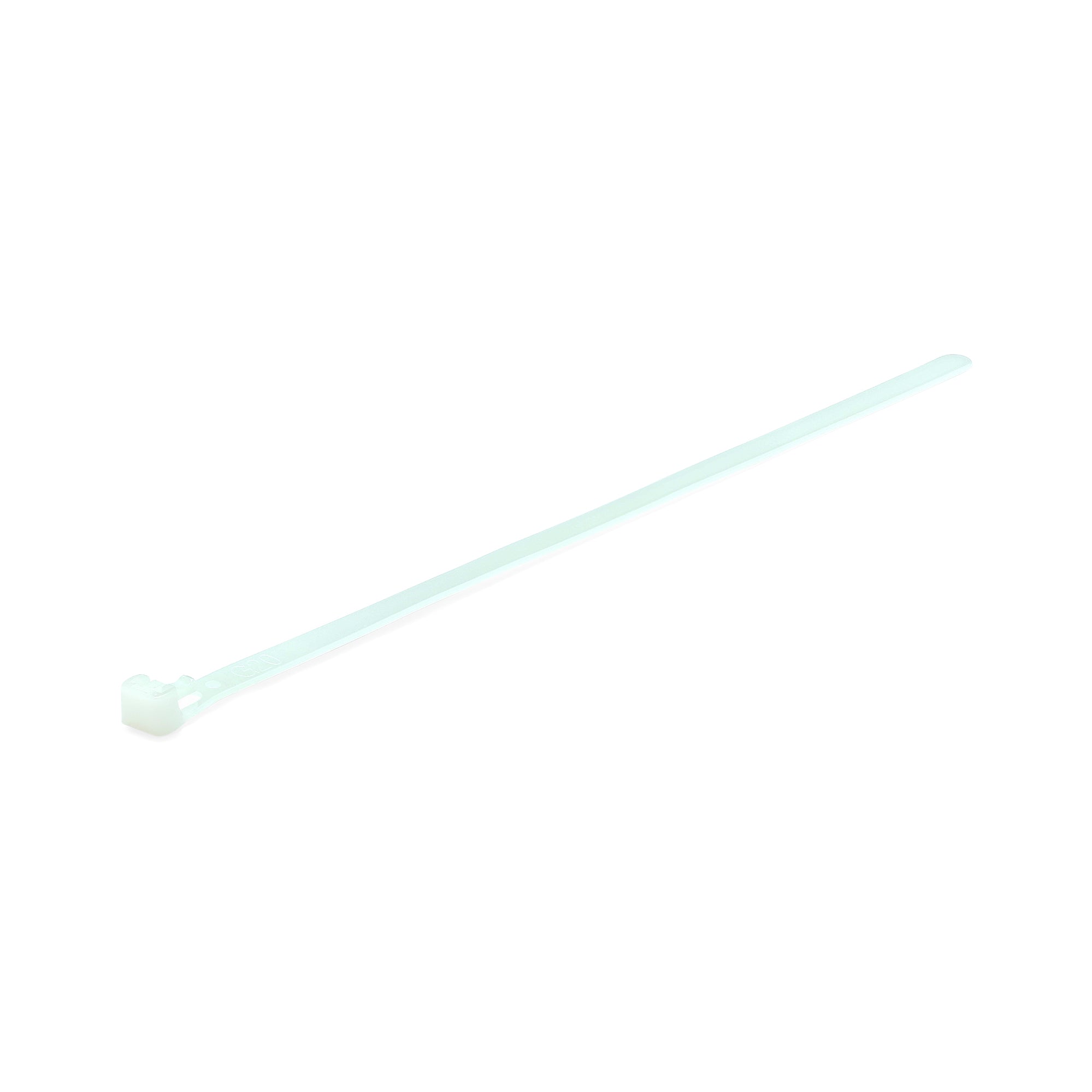 White Reusable Cable Ties - Pack of 100