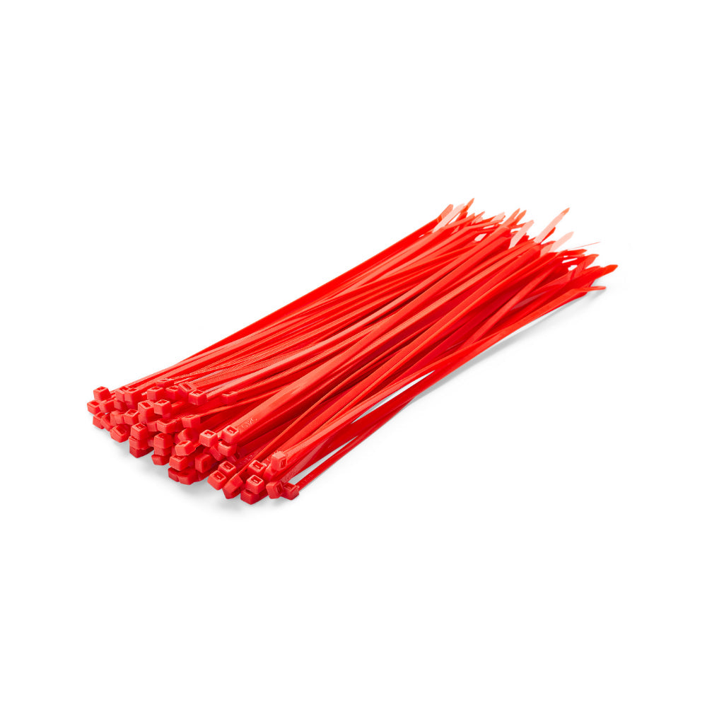 Red Cable Ties - Pack of 100