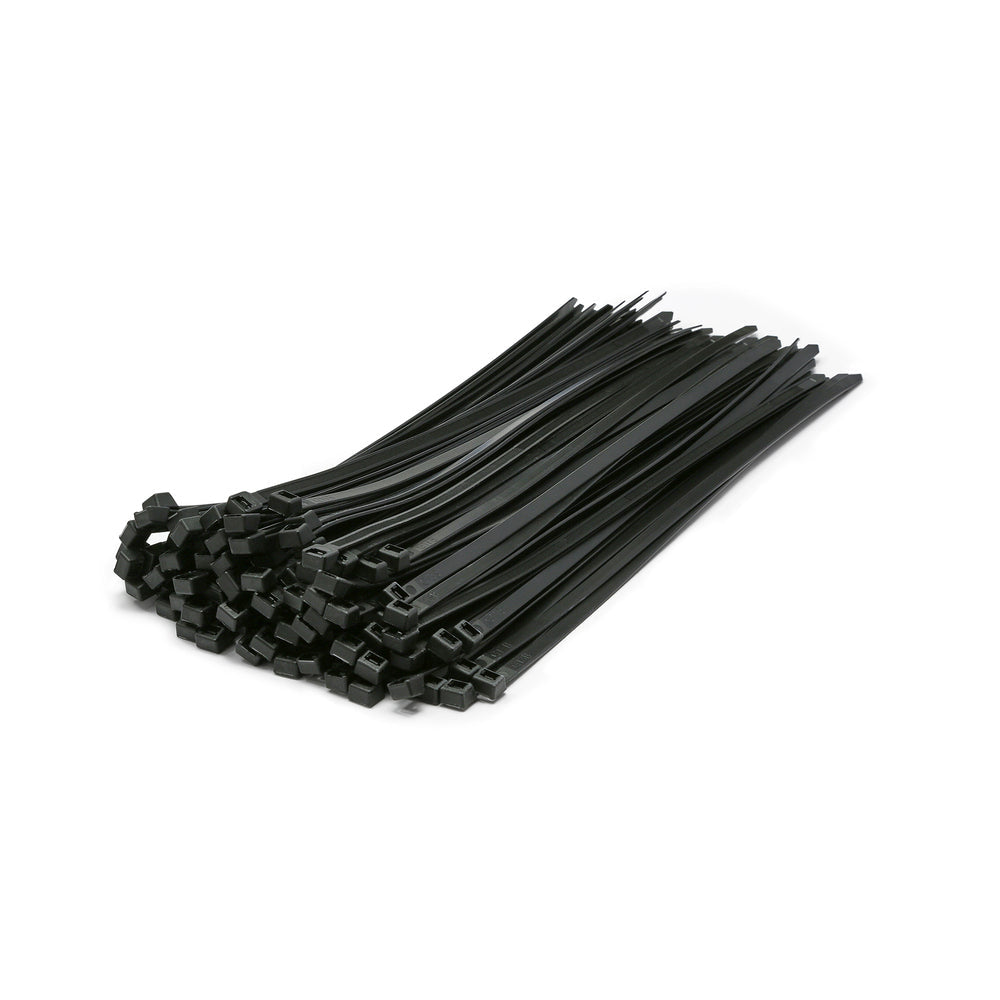 Black Cable Ties - Pack of 100