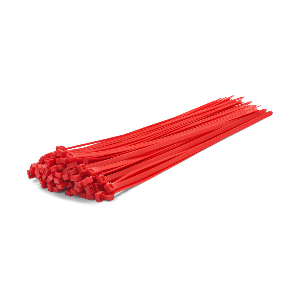 Red Cable Ties - Pack of 100