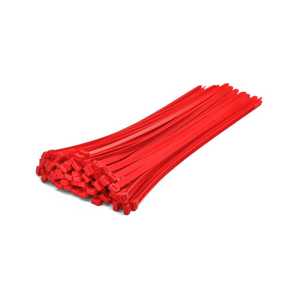 Red Cable Ties - Pack of 100