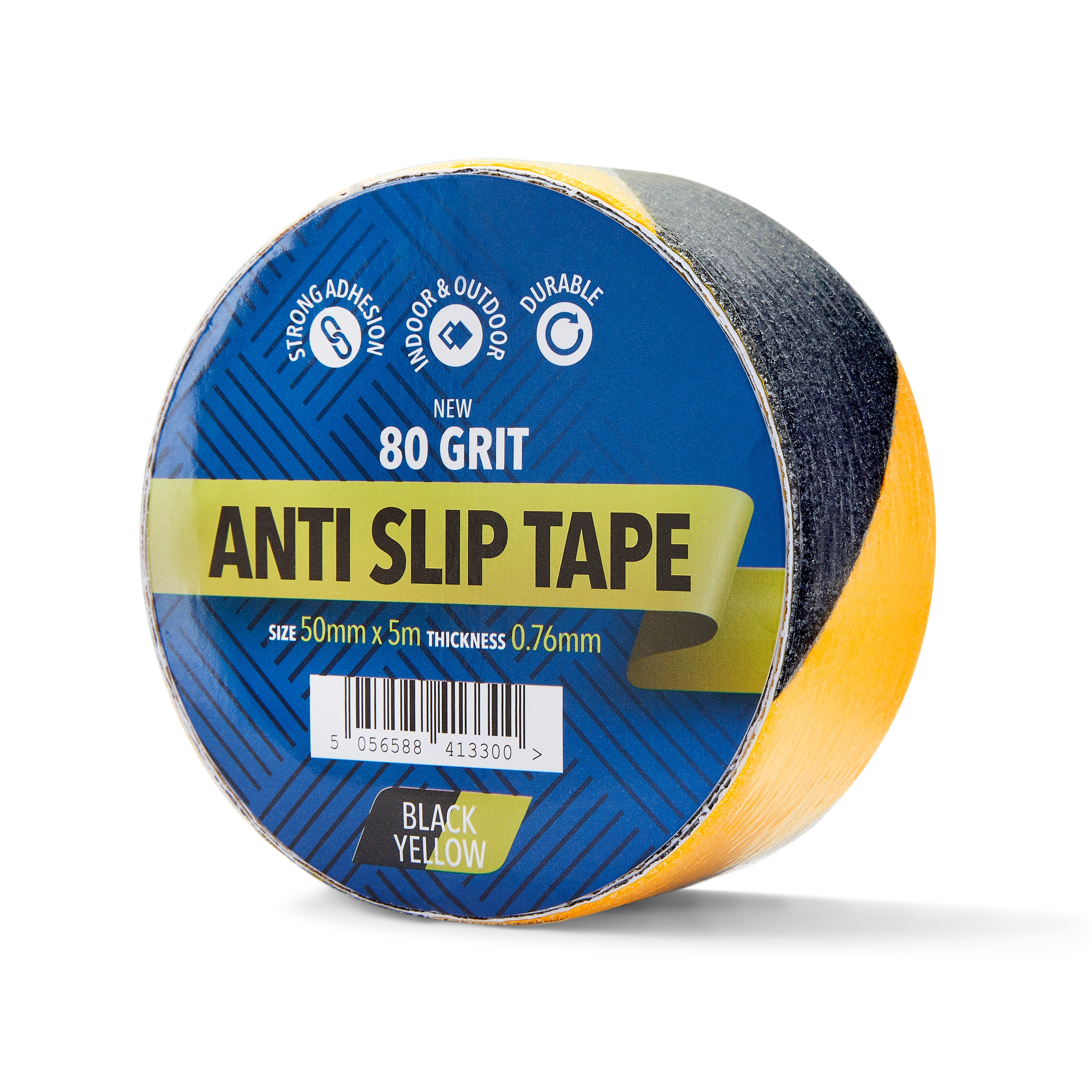 Antislip tape - Zwart & Geel - 50mm x 5m