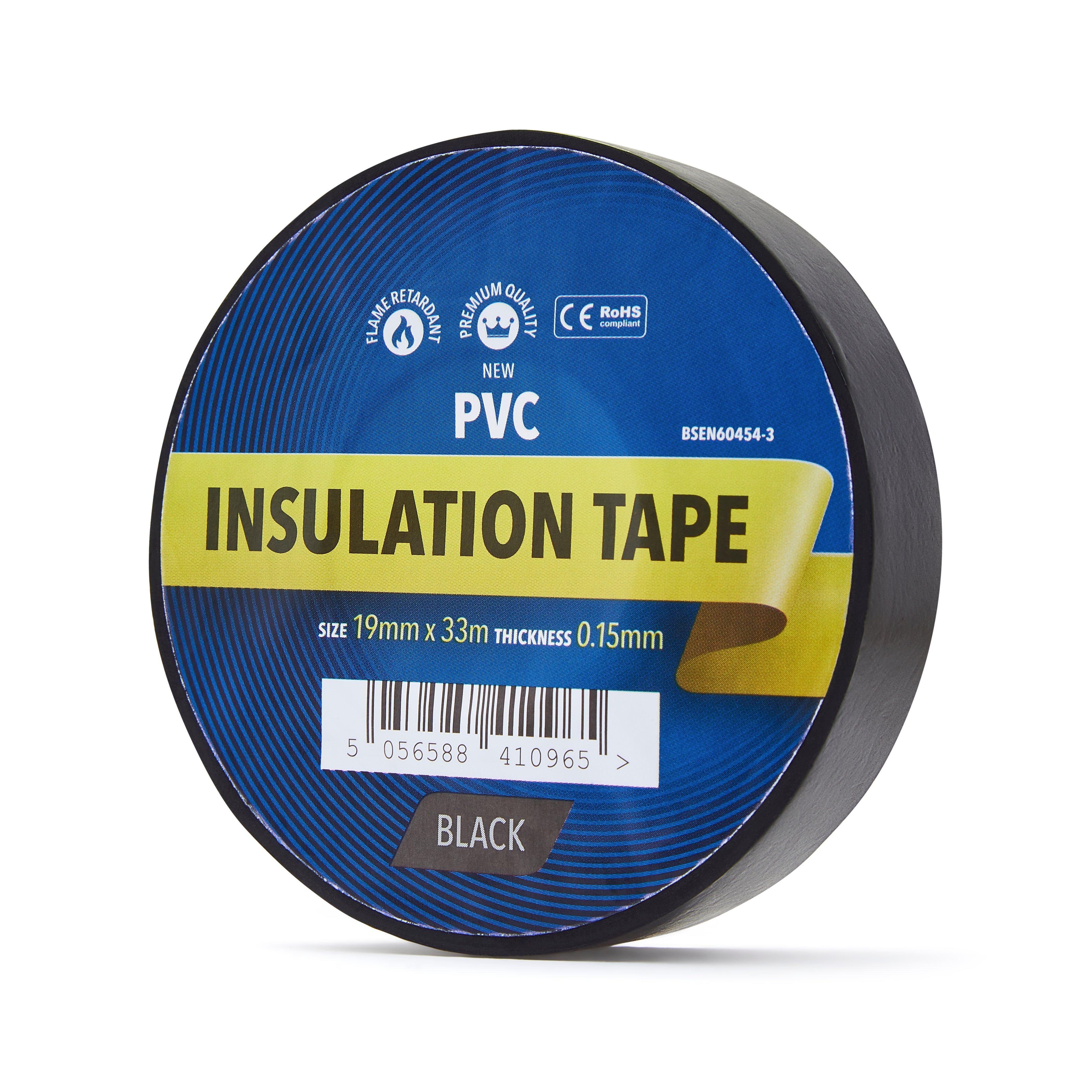 Black Electrical Tape 19mm - PVC Insulation Tape