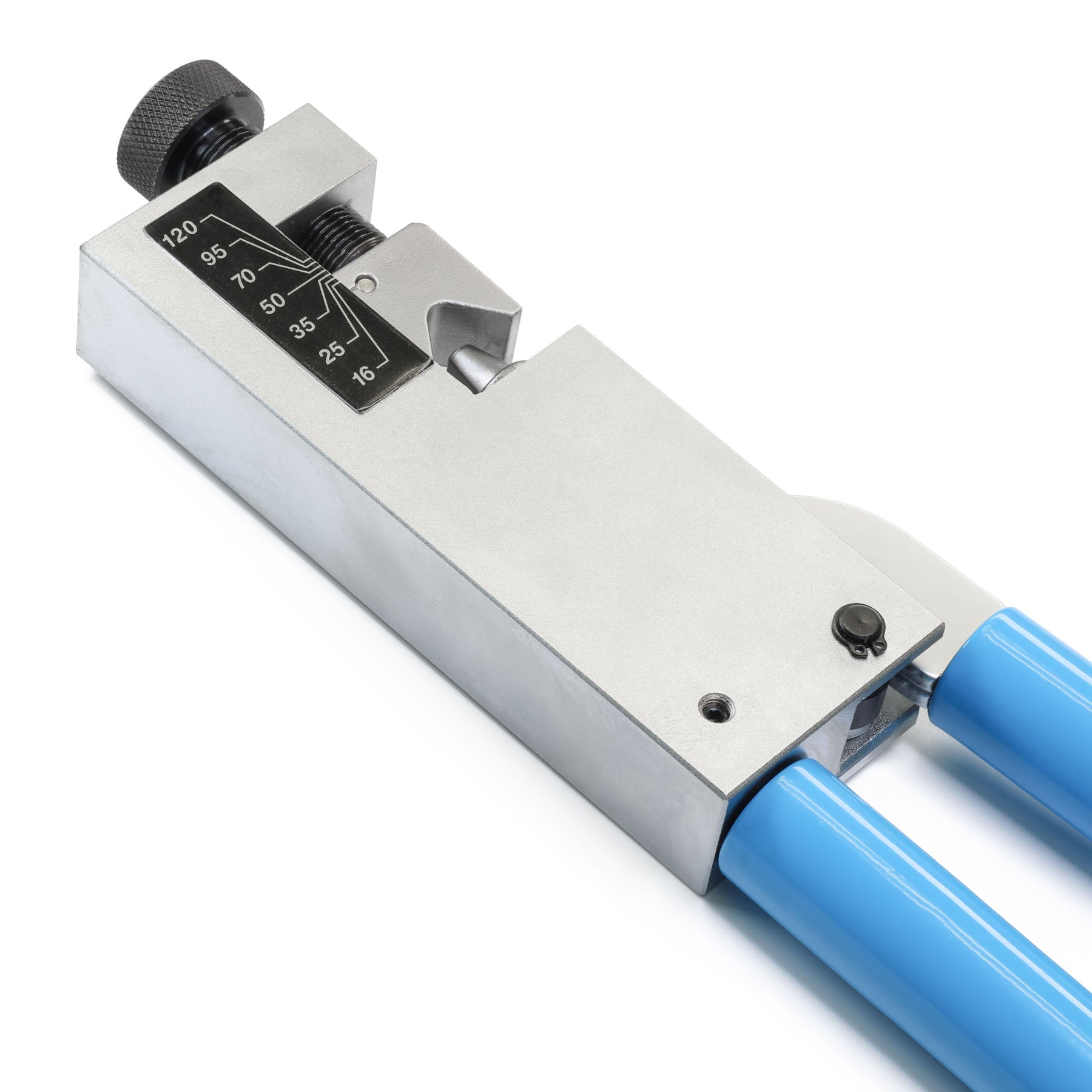 Krympeværktøj til kobberrørsklemmer 16–120 mm²