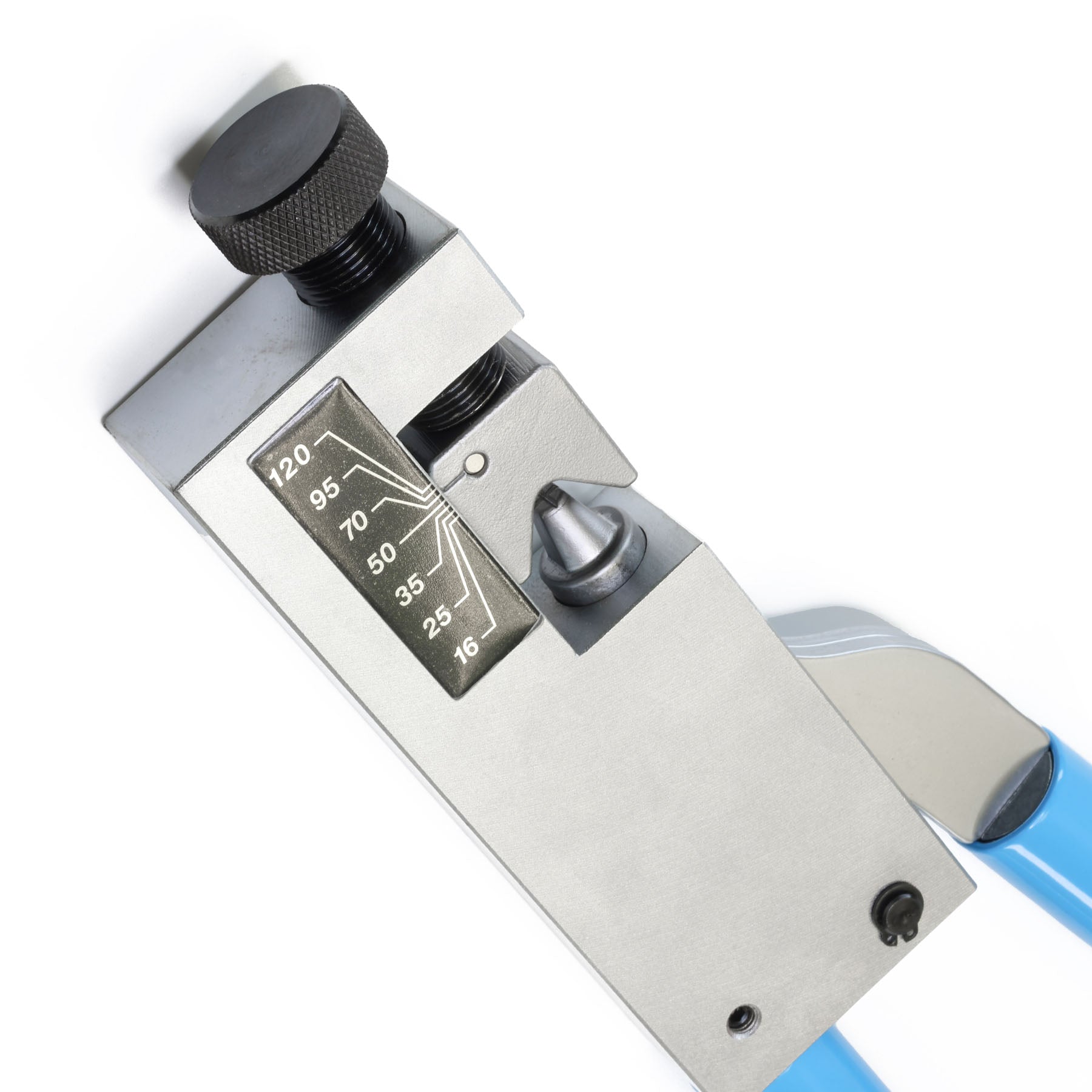 Krympeværktøj til kobberrørsklemmer 16–120 mm²