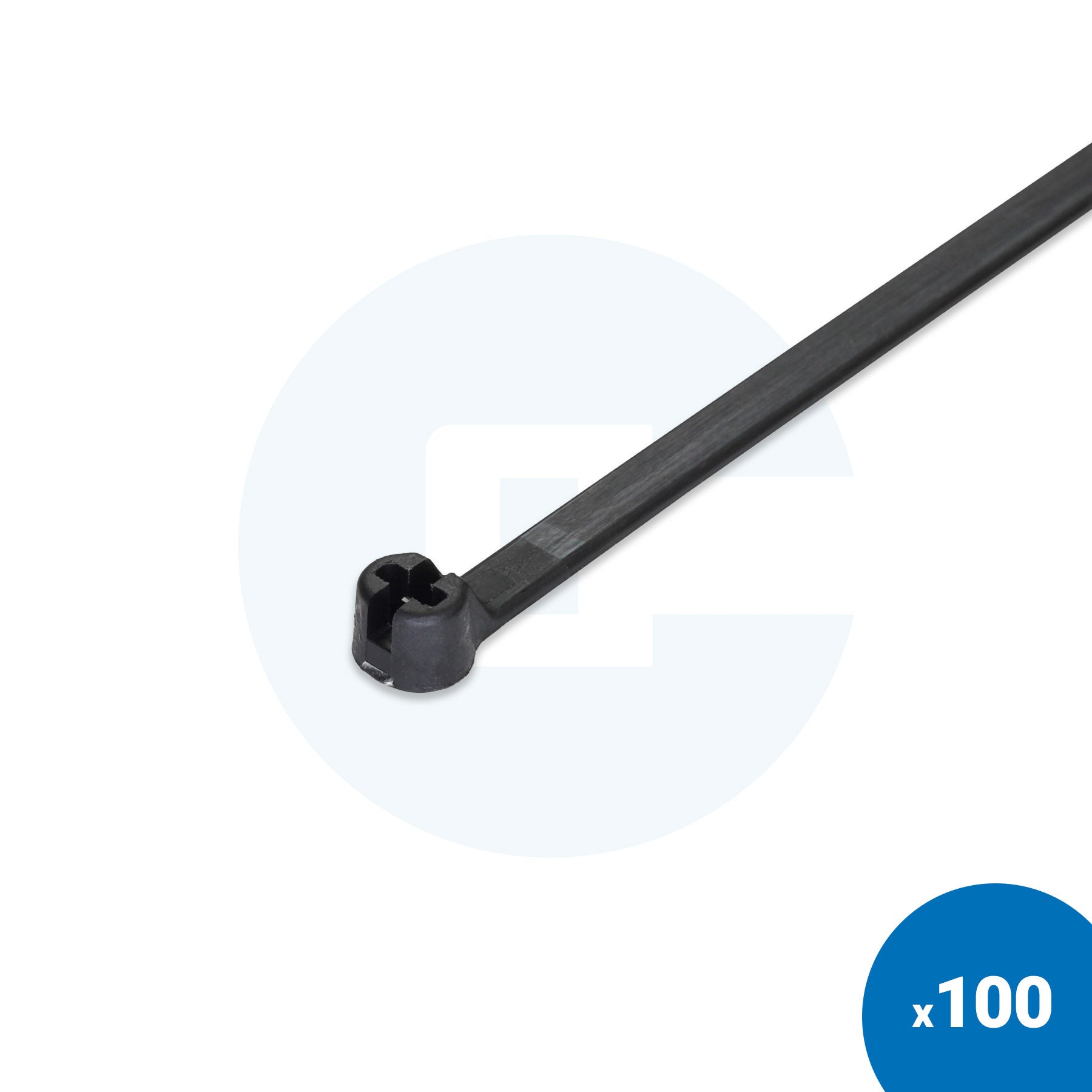 Stahovací pásky s kovovými zuby - balení 100/50 kusů