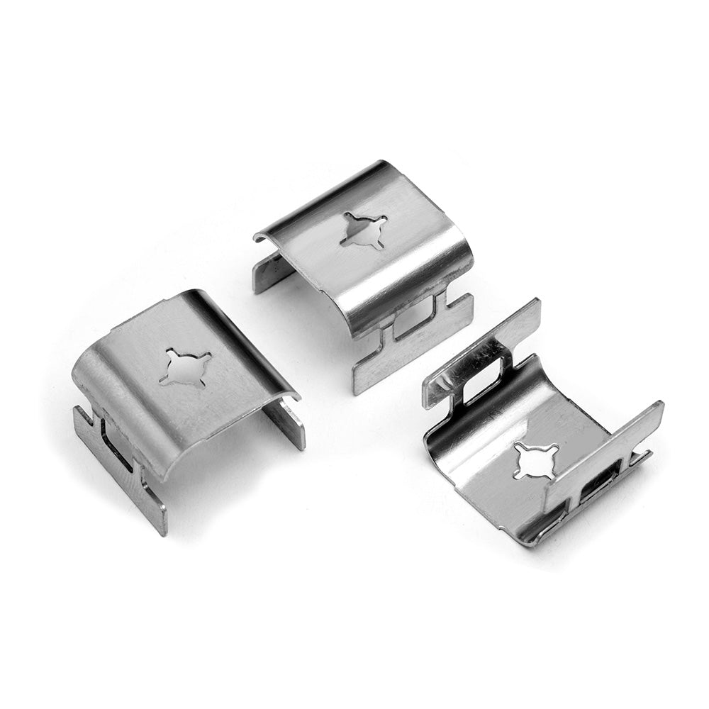 RVS kabelclips voor kabelgoot - Pak van 50