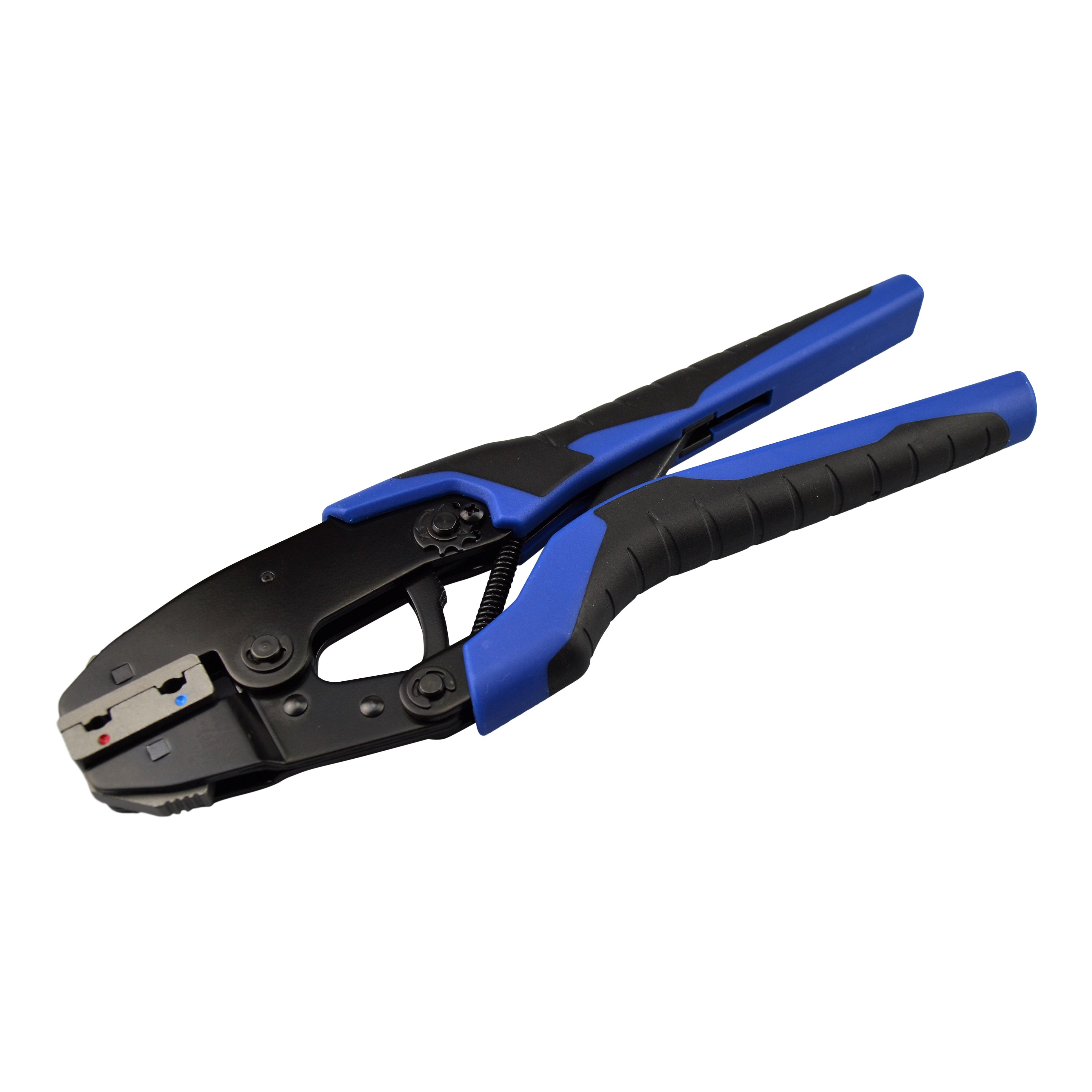 Ratchet Crimping Tool punaisille ja sinisille lippuliittimille