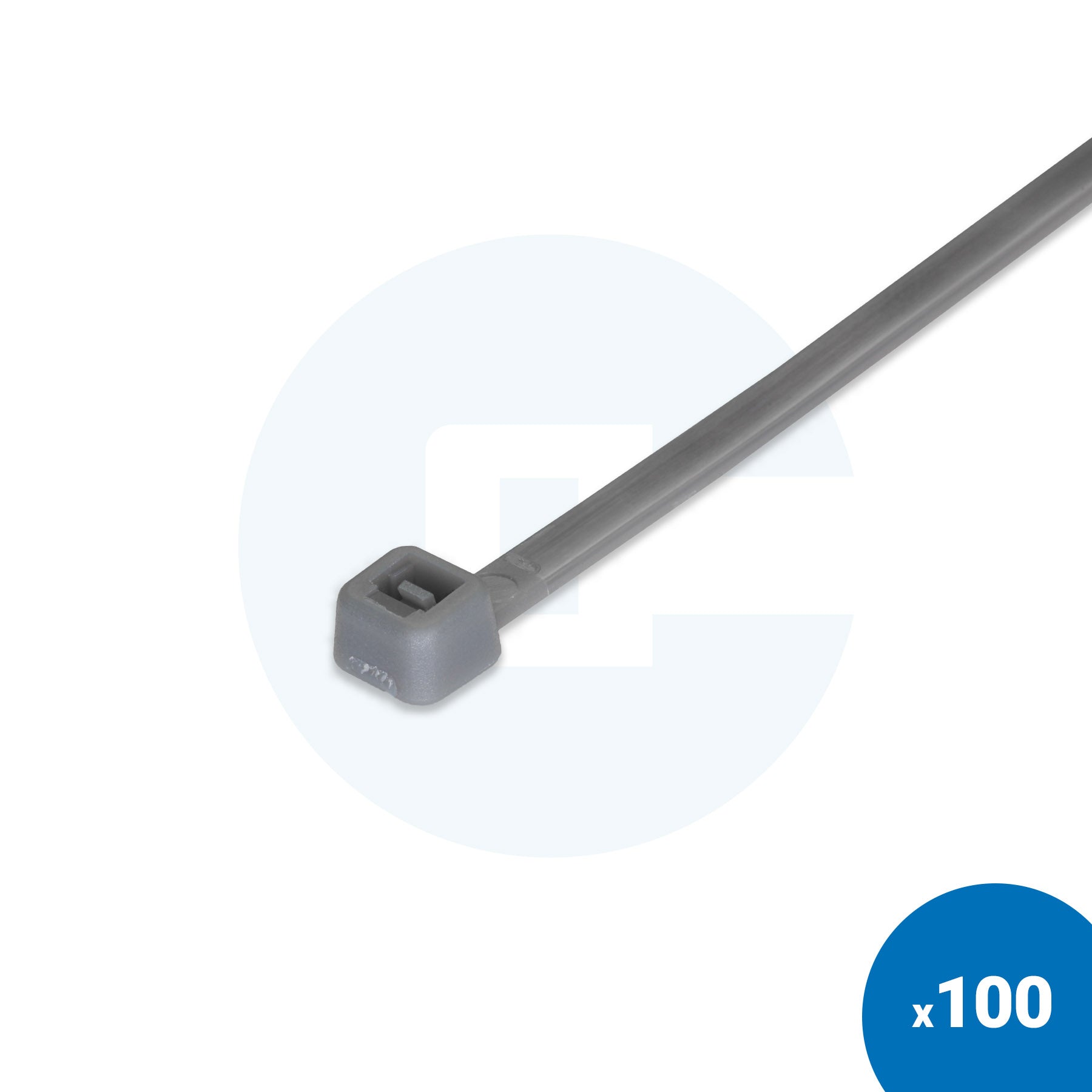 Fascette grigie - Confezione da 100