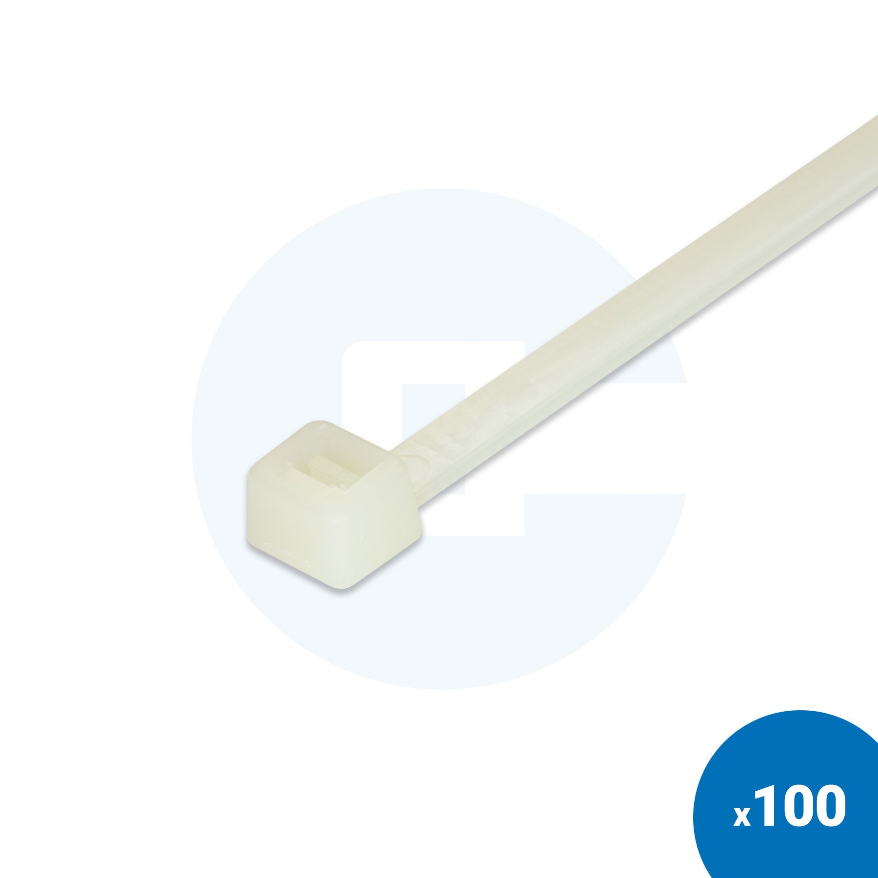 Kabelové stahovací pásky odolné vůči teplu a UV záření – balení 100 ks