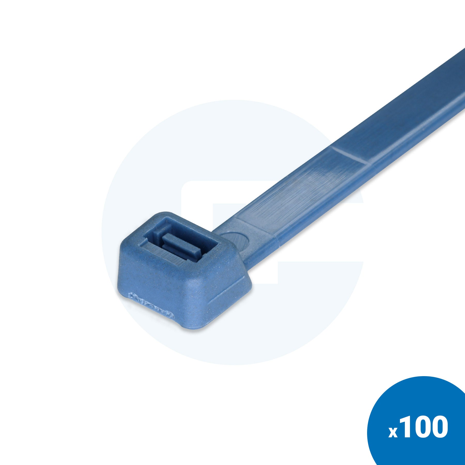 Detektierbare Kabelbinder - Packung mit 100 Stück