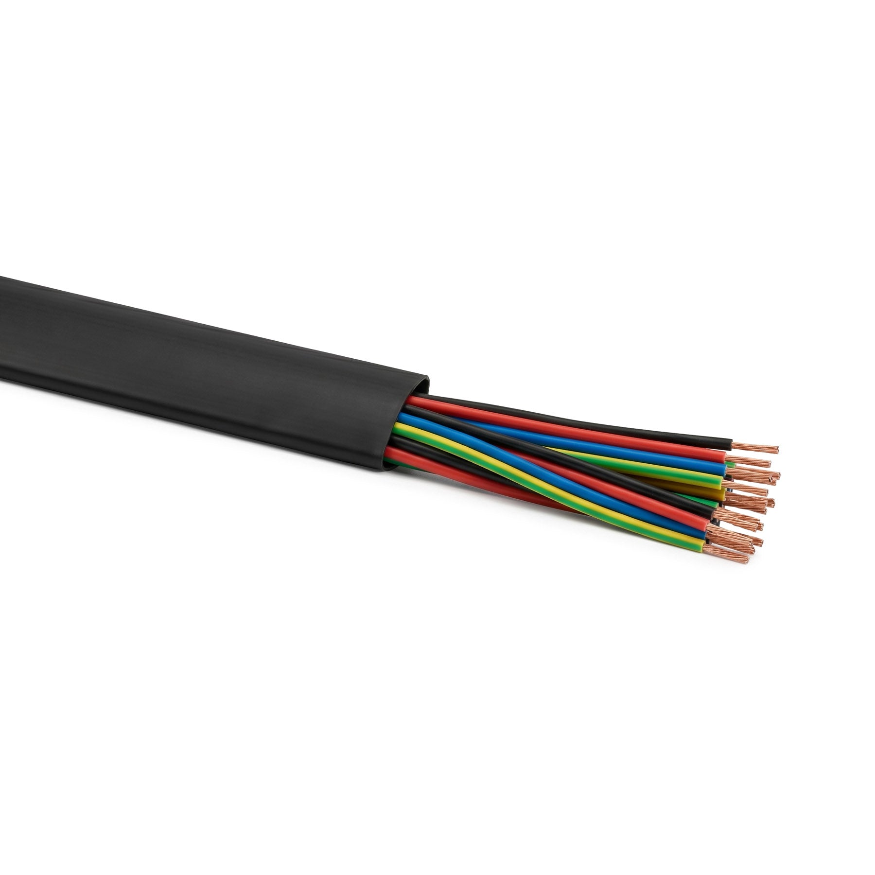Flexible Black PVC Sleeving