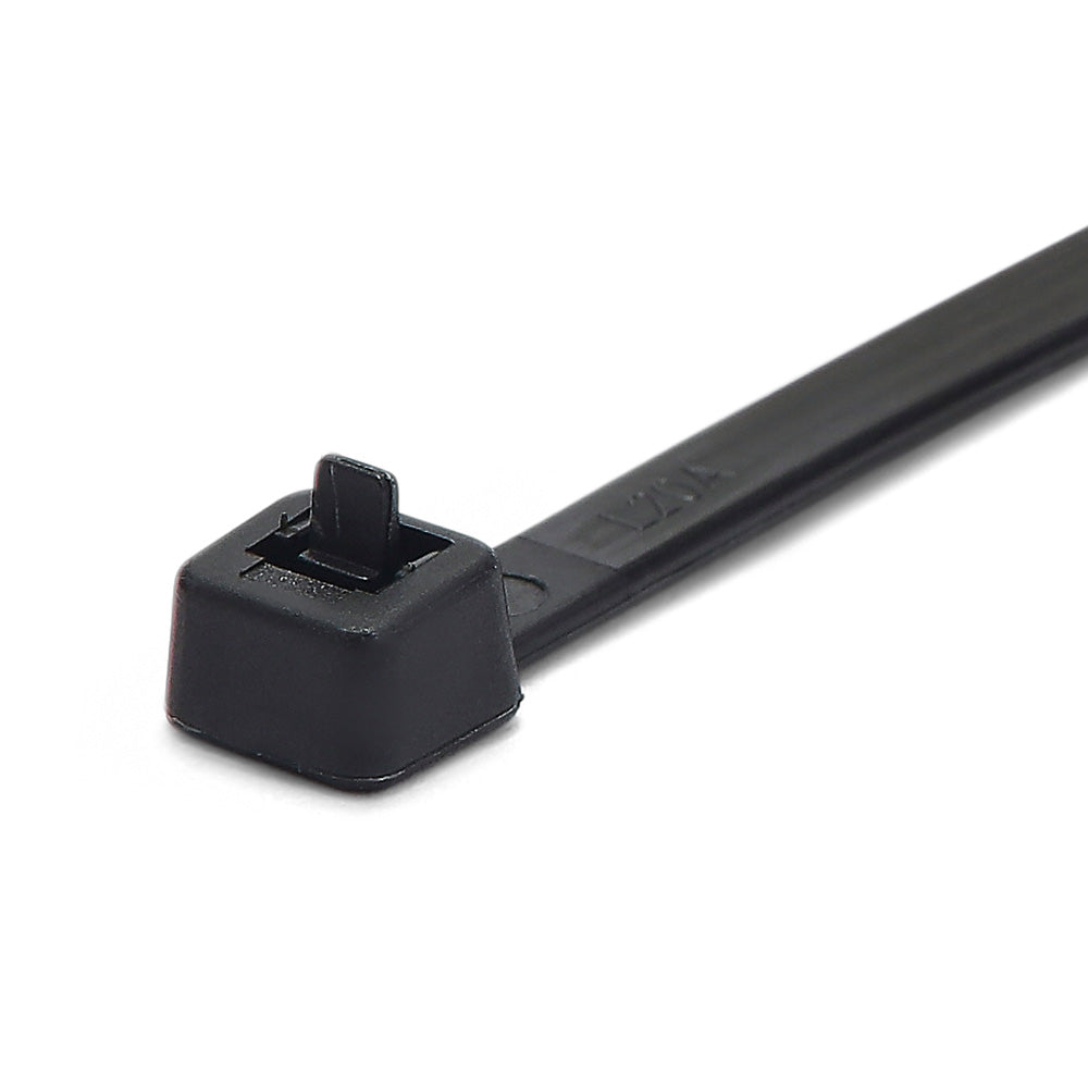 Black Reusable Cable Ties - Pack of 100