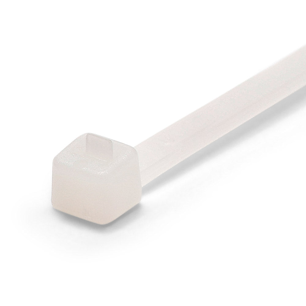 White Reusable Cable Ties - Pack of 100